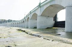 Grand Anicut dam and its surroundings