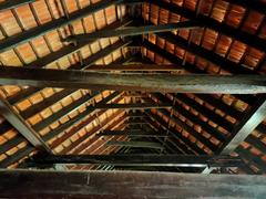 Front view of the Padmanabhapuram Palace in India