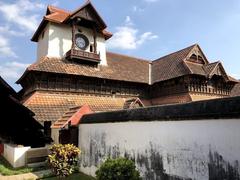 Clock tower in Padmanabhapuram Palace