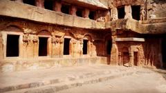 Ancient Caves at Udaygiri and Khandagiri Hills in Odisha