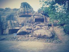 Udaygiri caves view