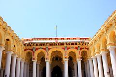 Front view of a historical palace