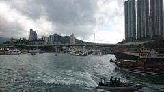 Ap Lei Chau Bridge in 2015