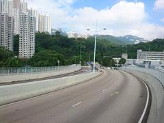 Ap Lei Chau Bridge near Aberdeen Police Station