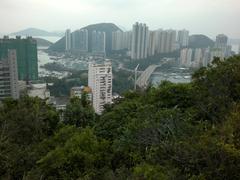 Ap Lei Chau viewed from Bennet's Hill