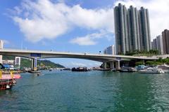 Ap Lei Chau Bridge in Hong Kong