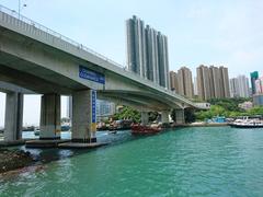 Ap Lei Chau Bridge north side