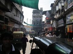 Manek Chowk bustling market square in Ahmedabad