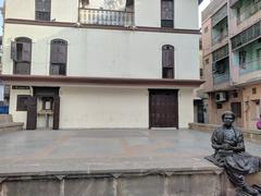 Statue of poet Dalpatram in Dalpatram Chowk