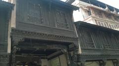 traditional wooden window frame in Ahmedabad