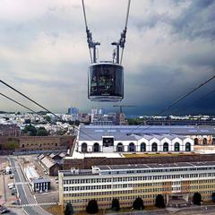 Brest Cable Car over the Penfeld River