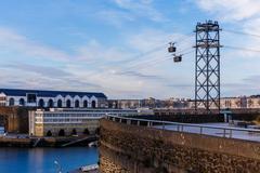 Le téléphérique de Brest reliant les deux rives de la Penfeld