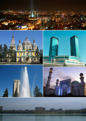 Montage of Almaty, Kazakhstan