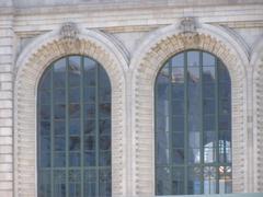 Details of windows in Union Station in Denver