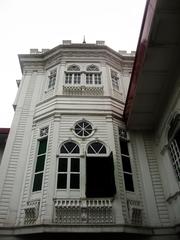 Aguinaldo Shrine facade and windows in Kawit, Cavite