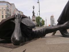 Vaartkapoen statue by Tom Frantzen in Bruxelles