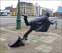 Brussels 'Zwans' performers in action