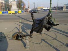 Statue Vaartkapoen Molenbeek Bruxelles