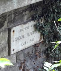 Plaque on the Viaduc de la Jonction in Geneva