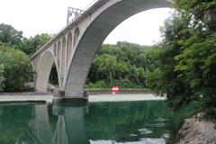 Pont de la Jonction bridge in Geneva