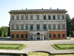 backside view of Villa Reale di Marlia