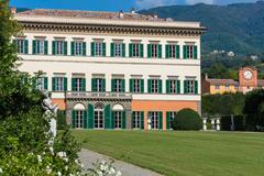 Restored Facade of Villa Reale in Marlia