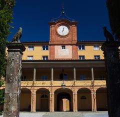 Palazzina dell'Orologio at Villa Reale di Marlia