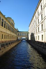 Cultural heritage object in Russia by Neva River