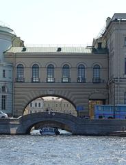 Hermitage Museum in Saint Petersburg viewed from Neva River