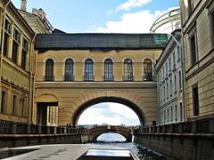 Neva canals in Saint Petersburg