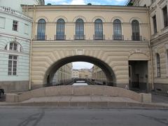 Ermitage interior with arched passageway