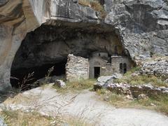 Davelis Cave entrance in Athens, Greece