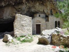 Church in Davelis Cave