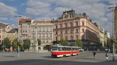 2017 Brno-střed Náměstí Svobody tram 1026