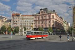 K2P tram 1026 at Náměstí Svobody in Brno