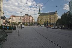 Brno-střed, Náměstí Svobody on August 15, 2017