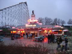 Coaster's restaurant at Worlds of Fun amusement park