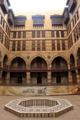 Wikala Al-Ghuri courtyard in Cairo