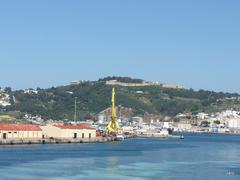 Monte Hacho fortress view from Ceuta port