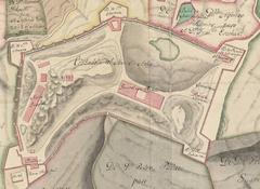 1801 map of Ciudadela del Monte Acho in Ceuta