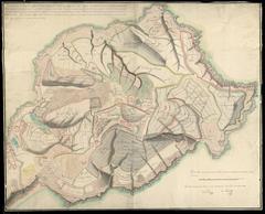 Plano del Monte Acho de Ceuta en 1801