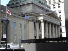 Bank of Montreal head office on Saint Jacques Street in August 2015