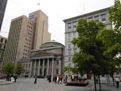 Banque de Montréal headquarters at 129 Saint-Jacques Street in Montreal