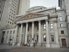 Banque de Montréal building at 119 Saint-Jacques Street in Montreal