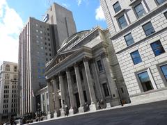 Head office of the Bank of Montreal at 129 Saint-Jacques Street in Montreal