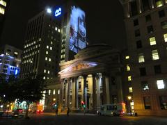 Bank of Montreal's Head Office on Saint Jacques Street in Montreal