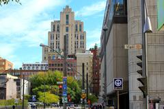 Aldred Building in Montreal Quebec with Art Deco architecture