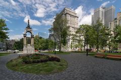 Downtown Montreal cityscape