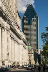 downtown Montreal skyline