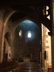 interior view of Sainte-Marie church in Sainte-Marie-la-Mer